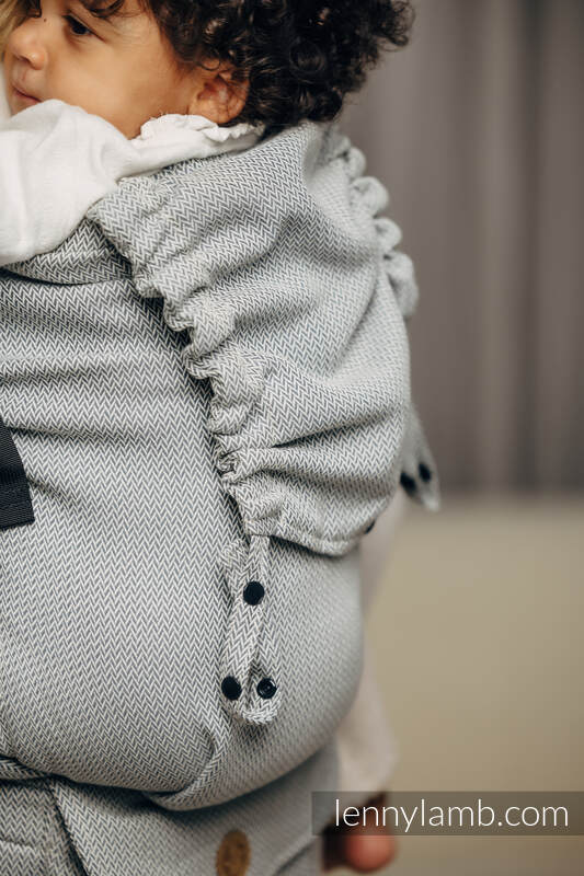 LennyLamb LennyPreschool - Little Herringbone Grey