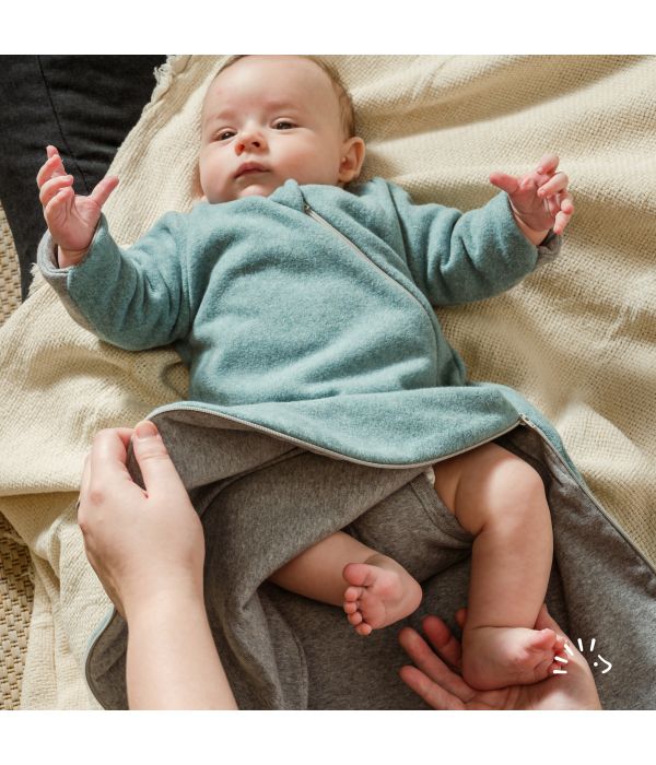 Pytel na spaní - Šedý Newborn