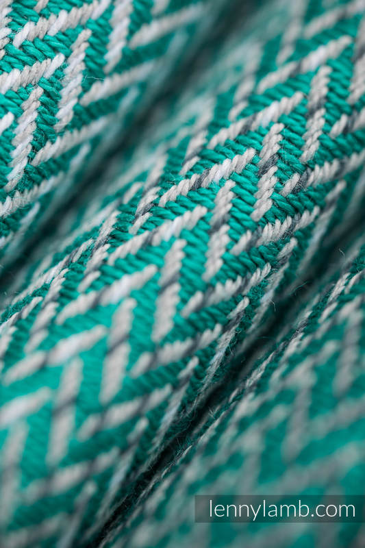 LennyTwin - Little herringbone Ombre Green