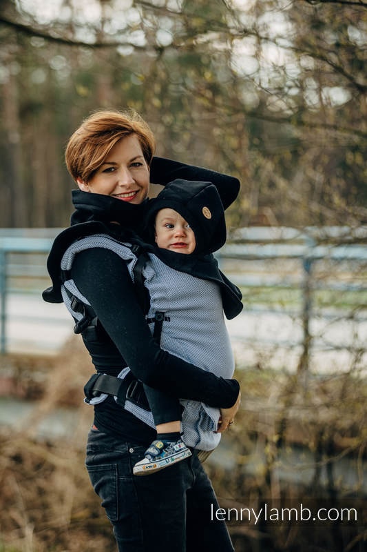 LennyLamb dvojitý nákčník - Černý úpletový