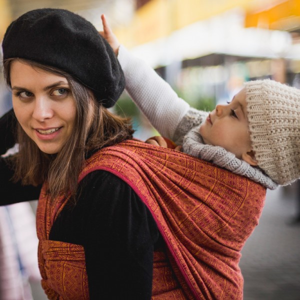 Didymos Prima Rubín mandarinka vel.3