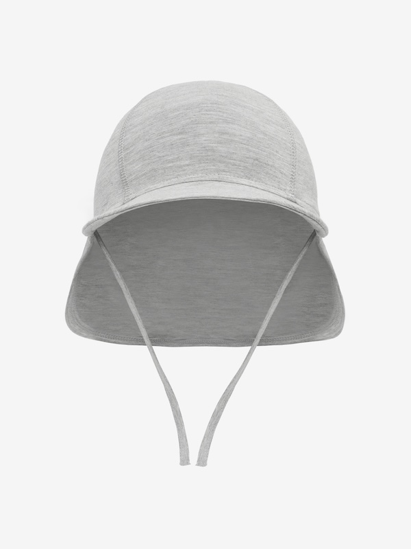 Minymo bambusový klobouček - Medium Grey Melange 74/80