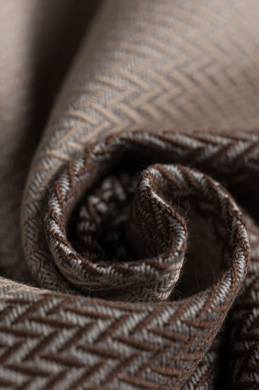 LennyLamb Ring Sling - Little Herringbone Baby Caffe Latte 1,8m