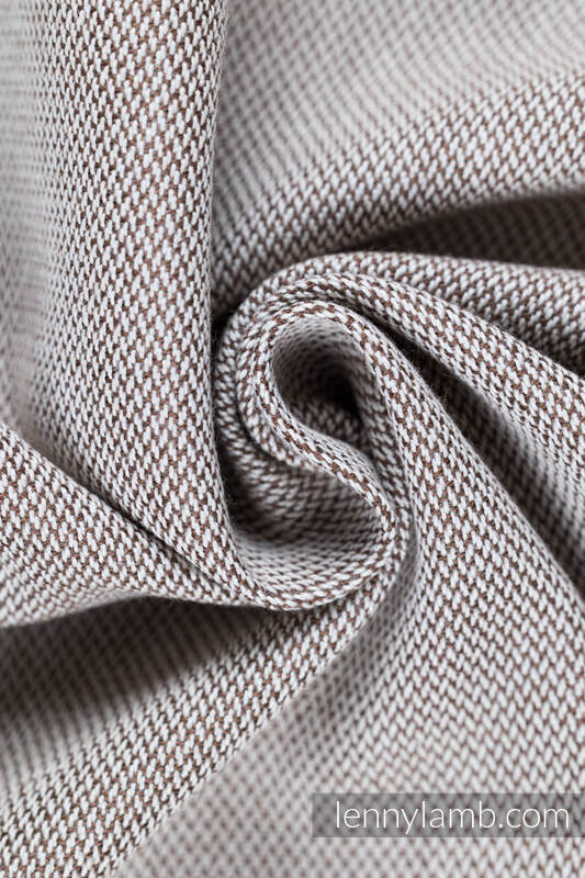 LennyLamb Ring Sling - Peanut Butter Broken Twill Wave