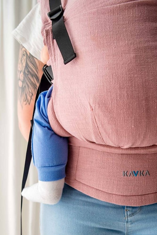 Nosítko Kavka Multi Age Pro - Tea Rose Linen + slintáčky