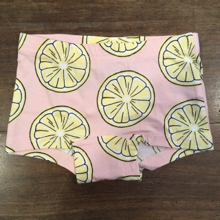 Dívčí kalhotky Maxomorra s nohavičkou - Fresh lemon 134/140