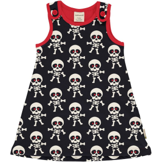 Šaty s knoflíky Maxomorra - Skeleton 86/92