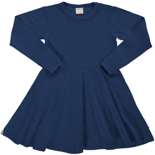 Šaty Maxomorra solid - Navy 110/116