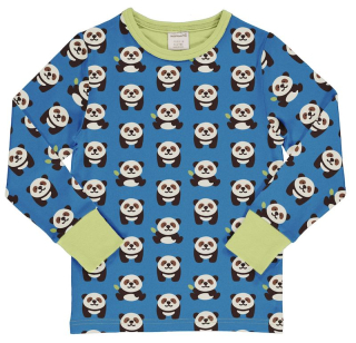 Tričko Maxomorra - Playful panda 86/92