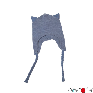Manymonths čepice Kitty - Blue Mist Charmer/Explorer