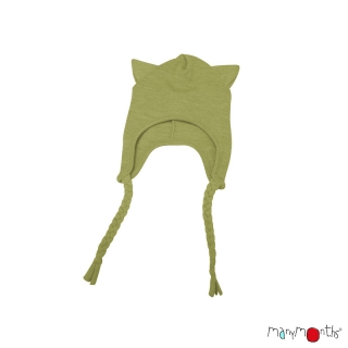 Manymonths čepice Kitty - Pea Pureé Charmer/Explorer