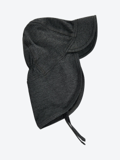 Minymo bambusový klobouček - Dark grey melange 62/68