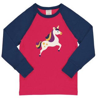 Tričko Maxomorra Raglan- Unicorn 86/92