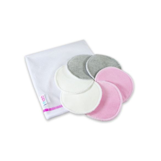 Petit Lulu kojicí vložky - Barevné velur Pastel 3 páry