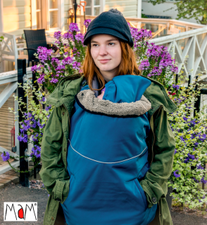 MaM Kapsa Deluxe Softshel Flex - Cosmos blue / Rock Grey