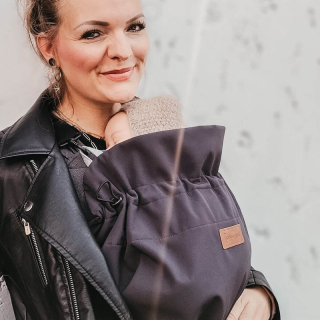 Hoppediz Softshell kapsa - Šedá