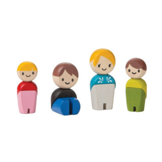 Plan Toys - Sada figurek ROdina