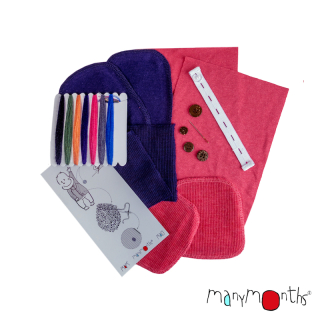 Opravný set Manymonths - Acai Berry / Pop Pink