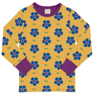 Tričko Maxomorra - Flower Yellow 104/110