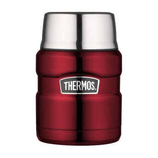 Termoska na jídlo Thermos - Červená se lžící 470ml