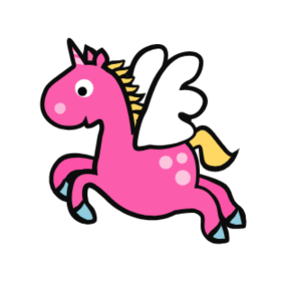 Nálepka do nočníku - Unicorn