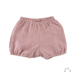 Šortky - Mušelínové mauve 50/56