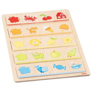 Puzzle dřevěné - Barevné obrázky