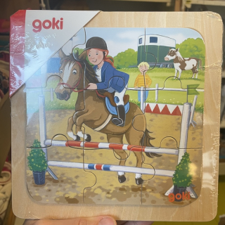 Goki puzzle - Skákající koník
