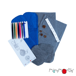 Opravný set Manymonths - Classic Blue / Elephant Grey