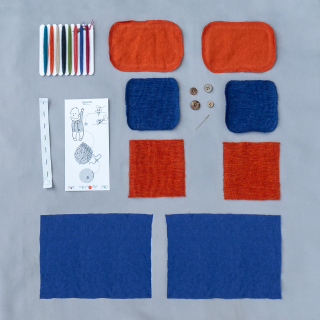 Opravný set Manymonths - Twilight Blue / Rich Amber