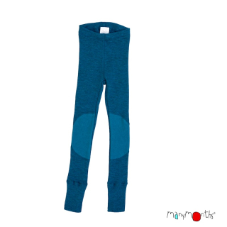 Manymonths legíny s nákoleníky - Seabreeze Teal Adventurer