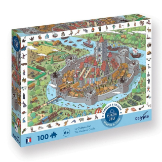 Puzzle Sentosphere - Na hradě 100 dílků