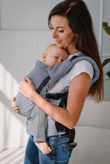 Nosítko Kavka Multi Age Pro - Ink Twill Linen/Bamboo/Cotton