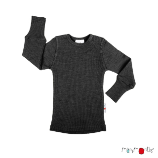 Manymonths triko - Foggy Black Adventurer