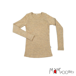 Manymonths dámské triko - Driftwood taupe L