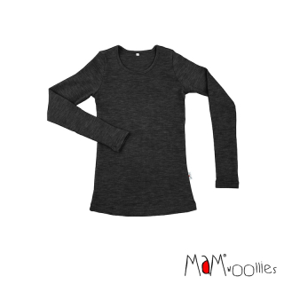 Manymonths dámské triko - Foggy Black XL