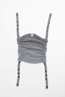 LennyLamb Externí kapucky - Little Herringbone Ombre Grey
