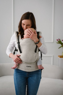 Nosítko Kavka Multi Age Pro - Rome Linen + slintáčky