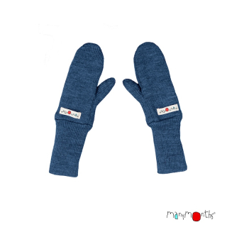 Manymonths rukavice s palcem - Moondust Blue Conqueror